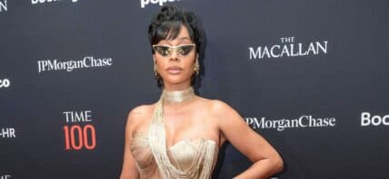 La La Anthony posing