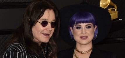 Ozzy Osbourne and Kelly Osbourne at the 62nd Grammy Awards - Los Angeles