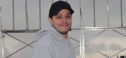 Pete Davidson and bestselling author Dav Pilkey light the Empire State Building