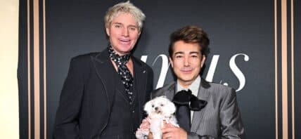 Pol’ Atteu and his husband Patrik Simpson at The 2025 Gurus Awards