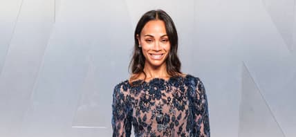 Zoe Saldana on the red carpet