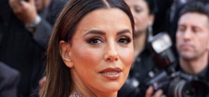 Eva Longoria at "The Phoenician Scheme" Red Carpet at the 78th Annual Cannes Film Festival