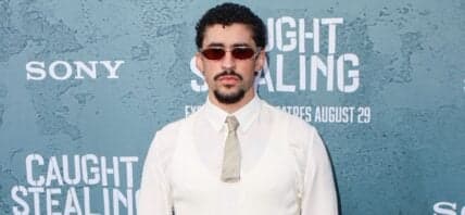 Bad Bunny on the red carpet