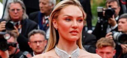 Candice Swanepoel on the red carpet