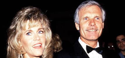 Jane Fonda and Ted Turner