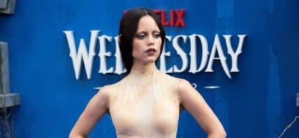 Jenna Ortega on the red carpet