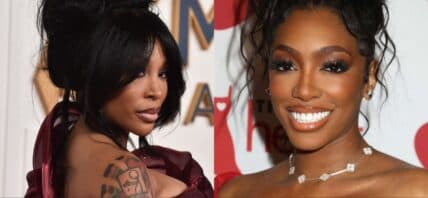 K. Michelle and Porsha Williams collage
