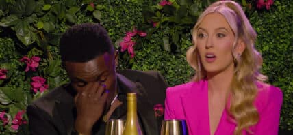 Love Is Blind, Kwame Appiah and Chelsea Griffin.