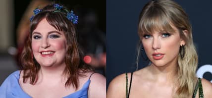 Lena Dunham and Taylor Swift