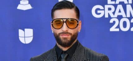 Maluma on the red carpet