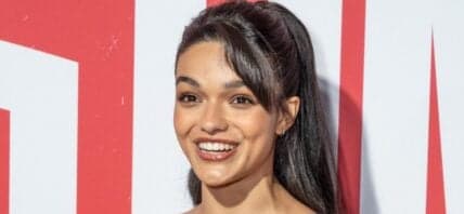 Rachel Zegler smiling