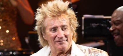 Rod Stewart,78, is seen performing in concert at the Starlite Festival in Marbella