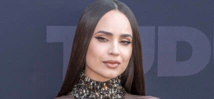 Sofia Carson posing