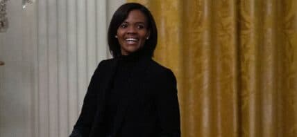 Candace Owens speaking at the White House