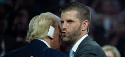 Donald and Eric Trump