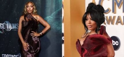 Drew Sidora, K. Michelle side by side