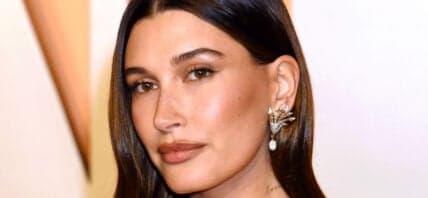 Hailey Bieber at 2025 Vanity Fair Oscar Party Hosted By Radhika Jones