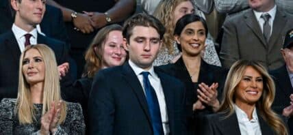 Ivanka, Barron and Melania Trump at the State of the Union