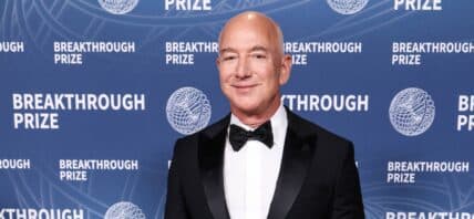 Jeff Bezos on the red carpet