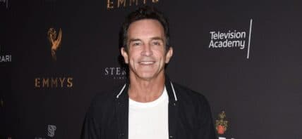 Jeff Probst on the red carpet