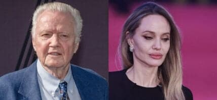 Jon Voight, Angelina Jolie photo collage