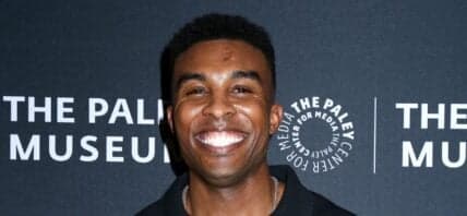 Kyle Fraser on the red carpet