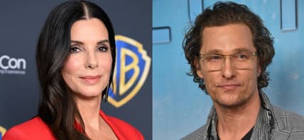 Sandra Bullock (left) Matthew McConaughney (right)