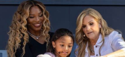 Serena and Olympia Williams at the BottleRock Music Festival 2025