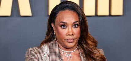 Vivica A. Fox posing on the red carpet.