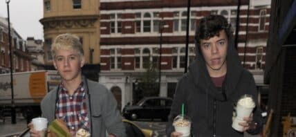 Niall Horan and Harry Styles