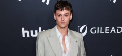 Tom Daley posing