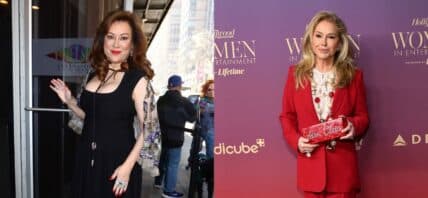 Jennifer Tilly and Kathy Hilton