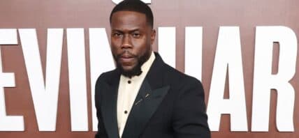 Kevin Hart on the red carpet