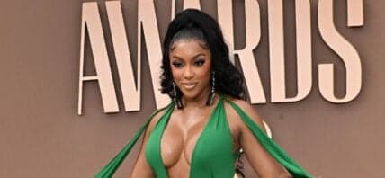 Porsha Williams on the red carpet, The Real housewives of Atlanta