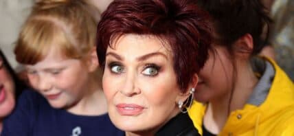 Sharon Osbourne on the red carpet