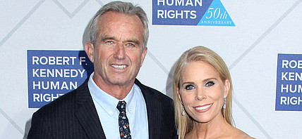 Cheryl Hines and RFK Jr at 2018 Ripple of Hope Awards