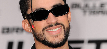 Bad Bunny at World premiere of 'Bullet Train'