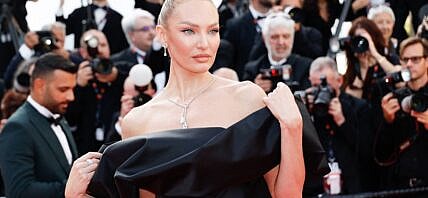 Candice Swanepoel on the red carpet