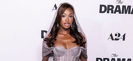 Coco Jones on the red carpet