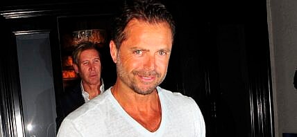 David Charvet at Craig's for Dinner