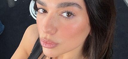 Dua Lipa close up