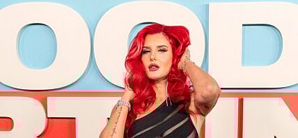 Justina Valentine on red carpet