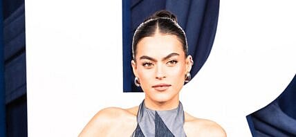 Sarah Jane Nader on the red carpet