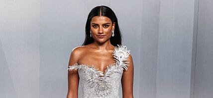 Simone Ashley on the red carpet