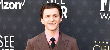 Tom Holland smiling
