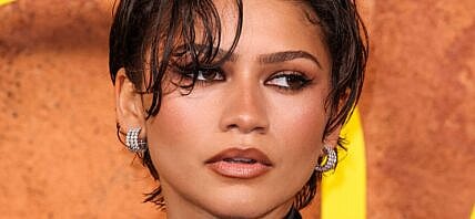 Zendaya wearing Ashi Studio SS26 Couture and Chopard jewelry, styled by Law Roach arrives at the Los Angeles Premiere Of HBO's 'Euphoria' Season 3