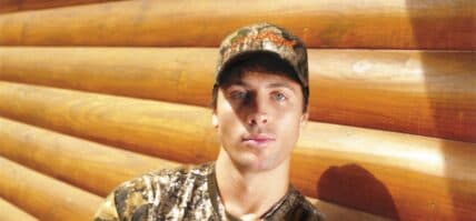 Rob Rausch wearing Crown Royal Realtree Camo Capsule Collection