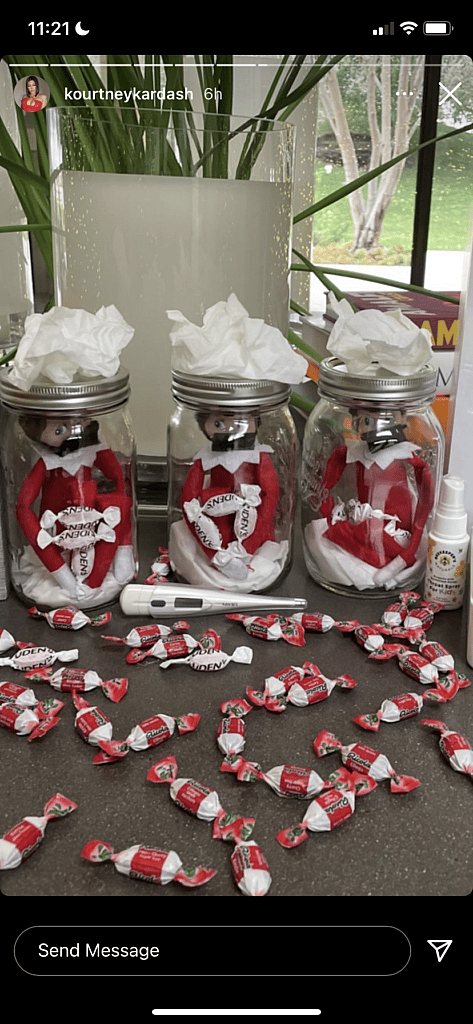 Kourtney Kardashian's elves