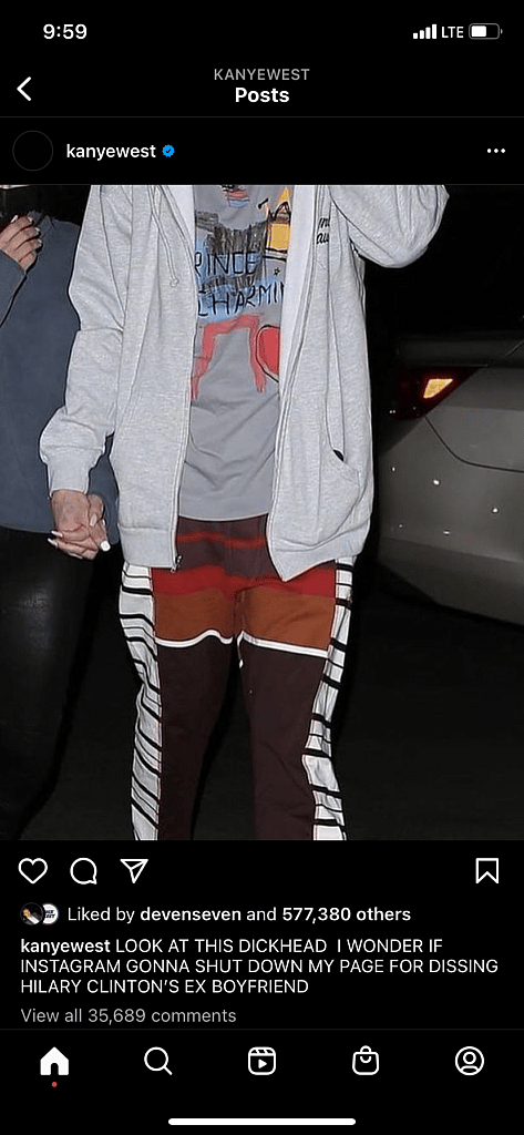 Kanye calls Pete Davidson a dickhead