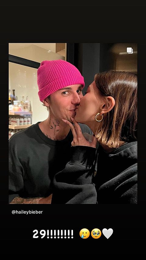 Hailey Bieber Shares Sweet Bday Message To Husband Justin Bieber